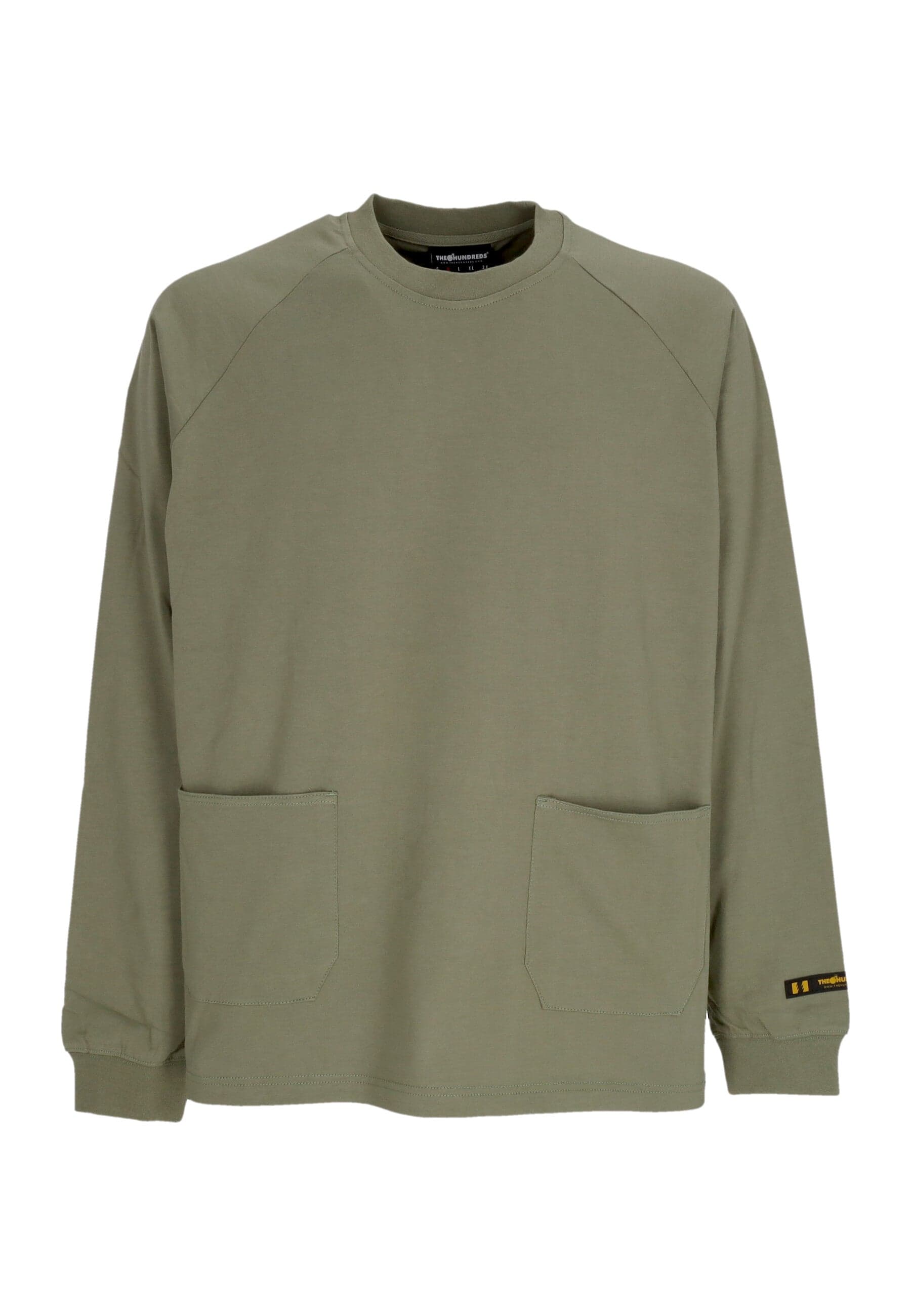 THE HUNDREDS Maglietta Manica Lunga Uomo Pocket L/s Tee Military Green da uomo in T-shirt Drestige - Casamassima, commercioVirtuoso.it