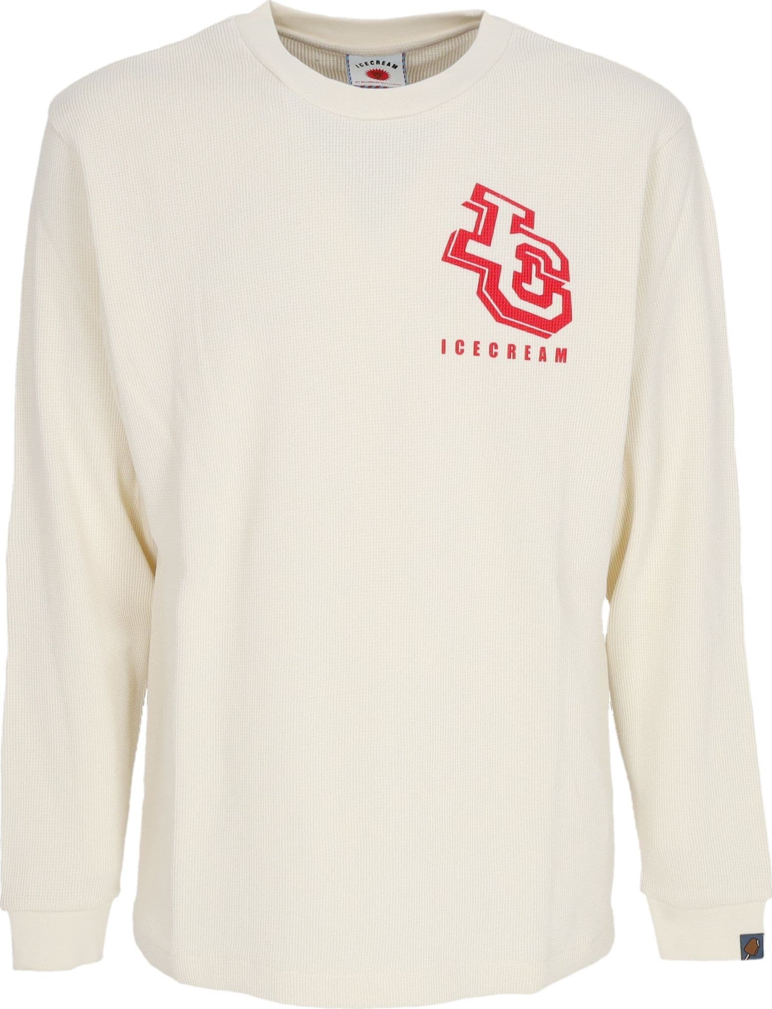 ICE CREAM Maglietta Manica Lunga Uomo Waffle L/s Tee Off White da uomo in T-shirt Drestige - Casamassima, commercioVirtuoso.it
