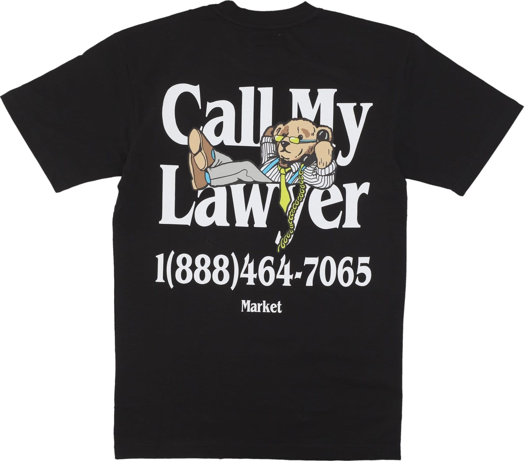MARKET Maglietta Uomo Better Call Bear Tee Black da uomo in T-shirt Drestige - Casamassima, commercioVirtuoso.it