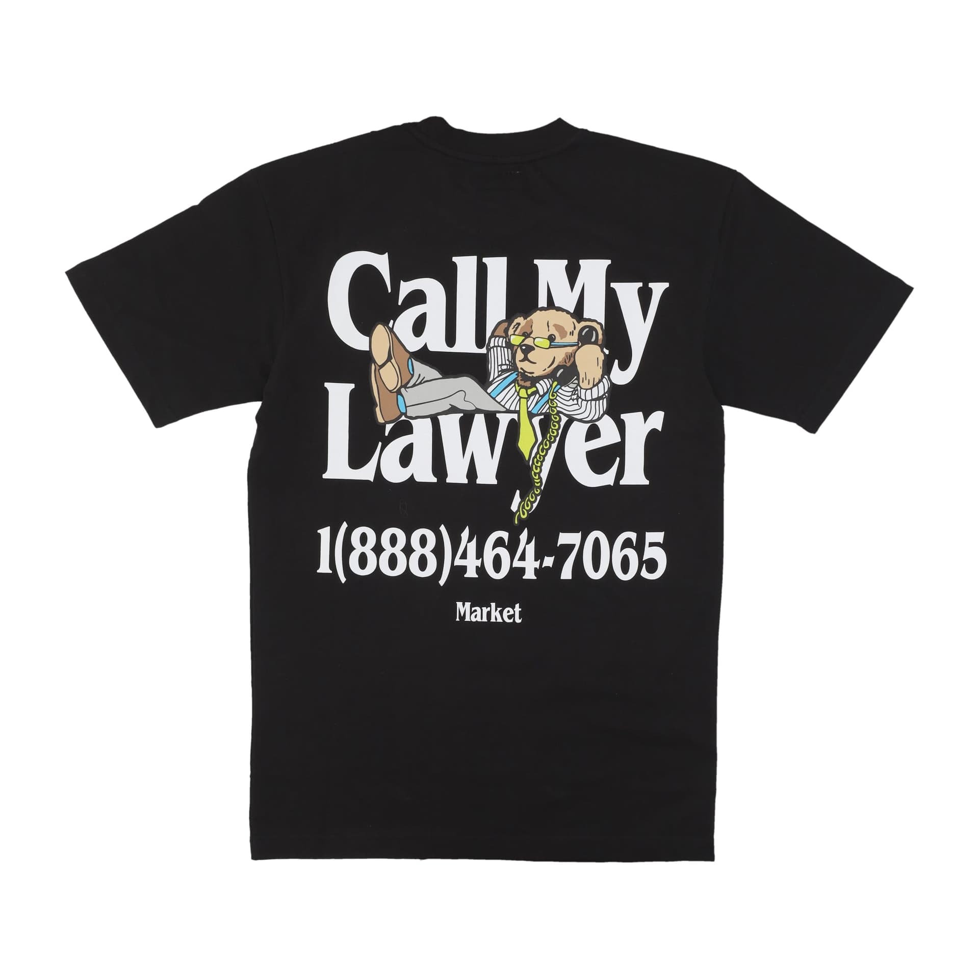 MARKET Maglietta Uomo Better Call Bear Tee Black da uomo in T-shirt Drestige - Casamassima, commercioVirtuoso.it