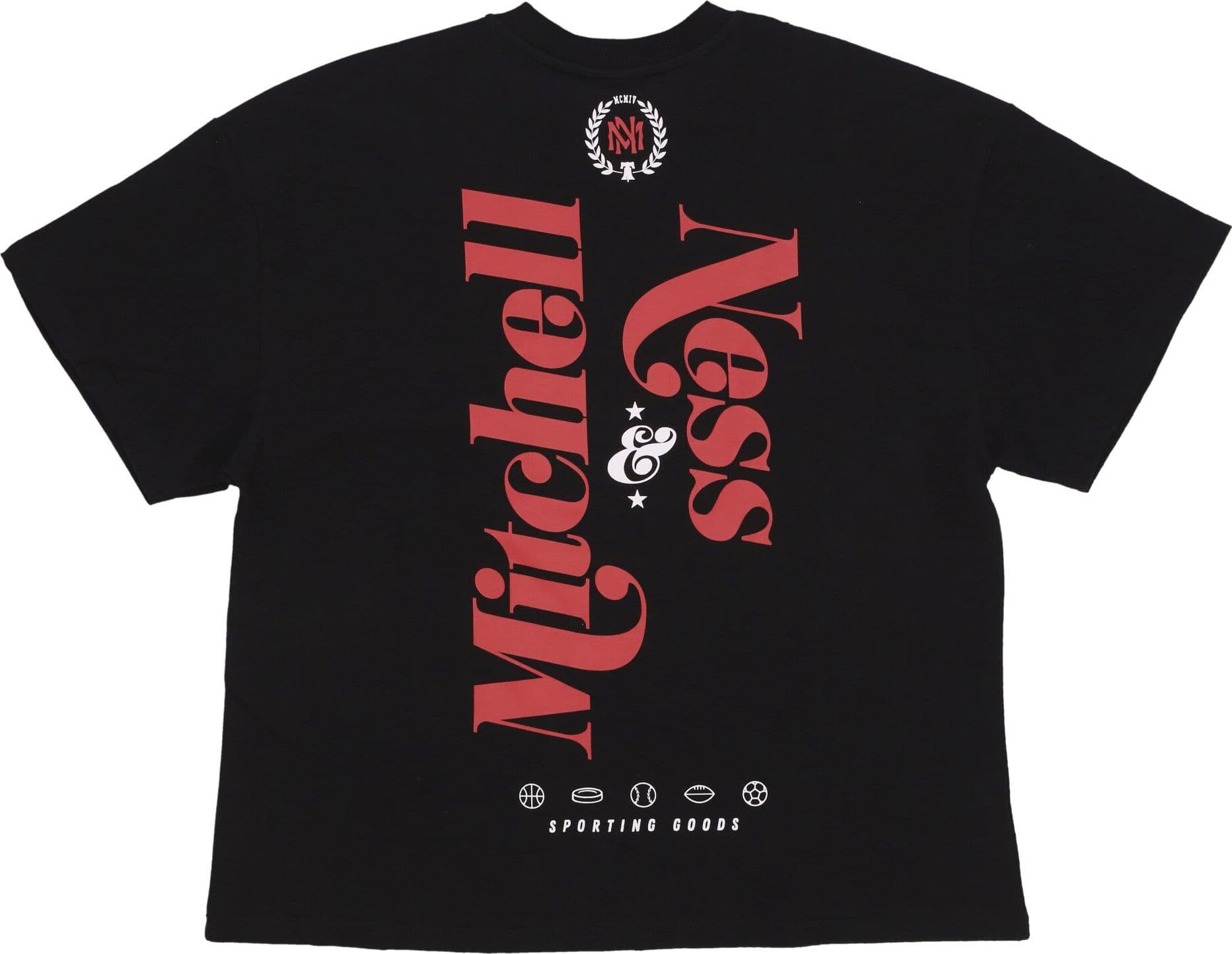 MITCHELL & NESS Maglietta Uomo Heritage Premium Tee Black da uomo in T-Shirt Drestige - Casamassima, commercioVirtuoso.it