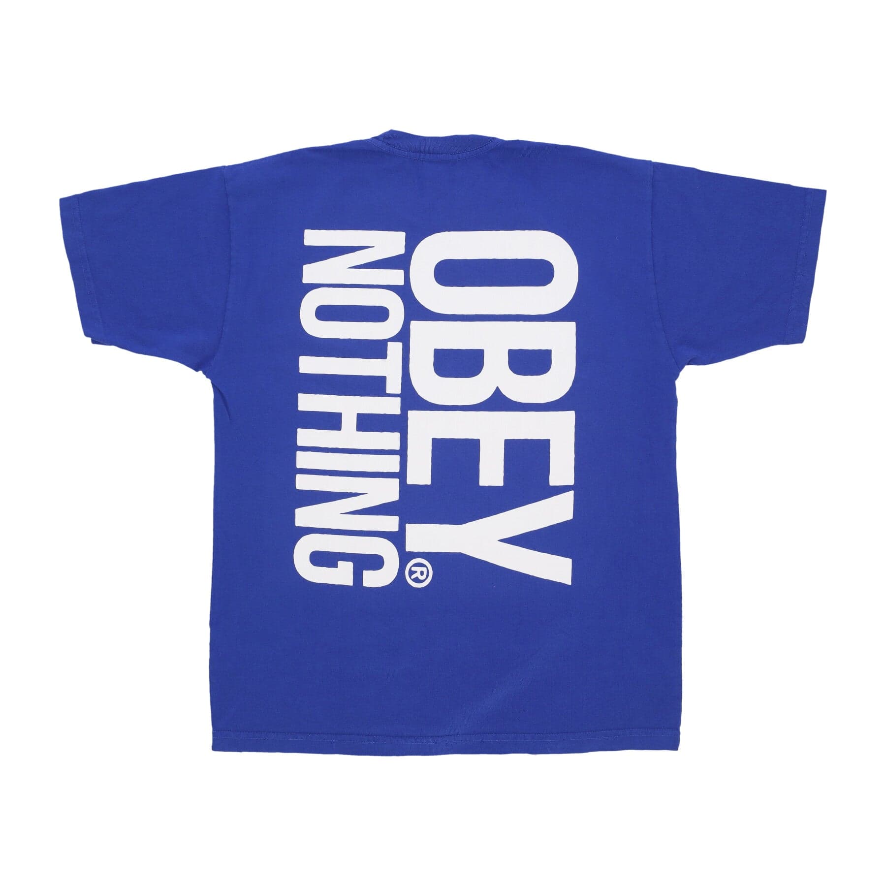 OBEY Maglietta Uomo Nothing Heavyweight Classic Box Tee Surf Blue da uomo in T-shirt Drestige - Casamassima, commercioVirtuoso.it