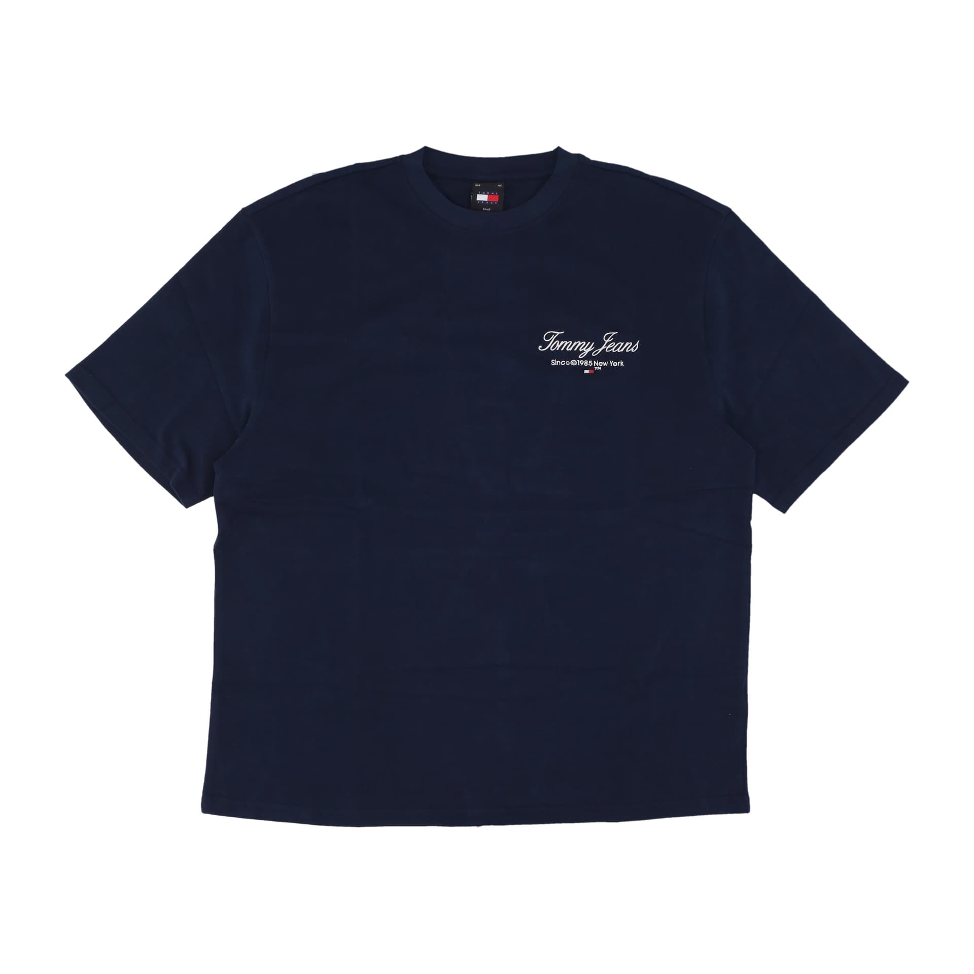 Tommy Hilfiger Maglietta Uomo Oversized Tj Serif Luxe Tee Dark Night Navy da uomo in T-shirt Drestige - Casamassima, commercioVirtuoso.it