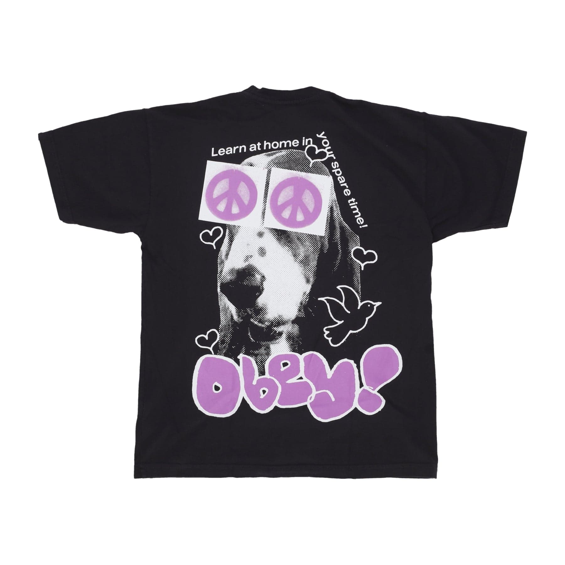 OBEY Maglietta Uomo Peace Eyes Heavyweightclassic Box Tee Surf Blue da uomo in T-shirt Drestige - Casamassima, commercioVirtuoso.it