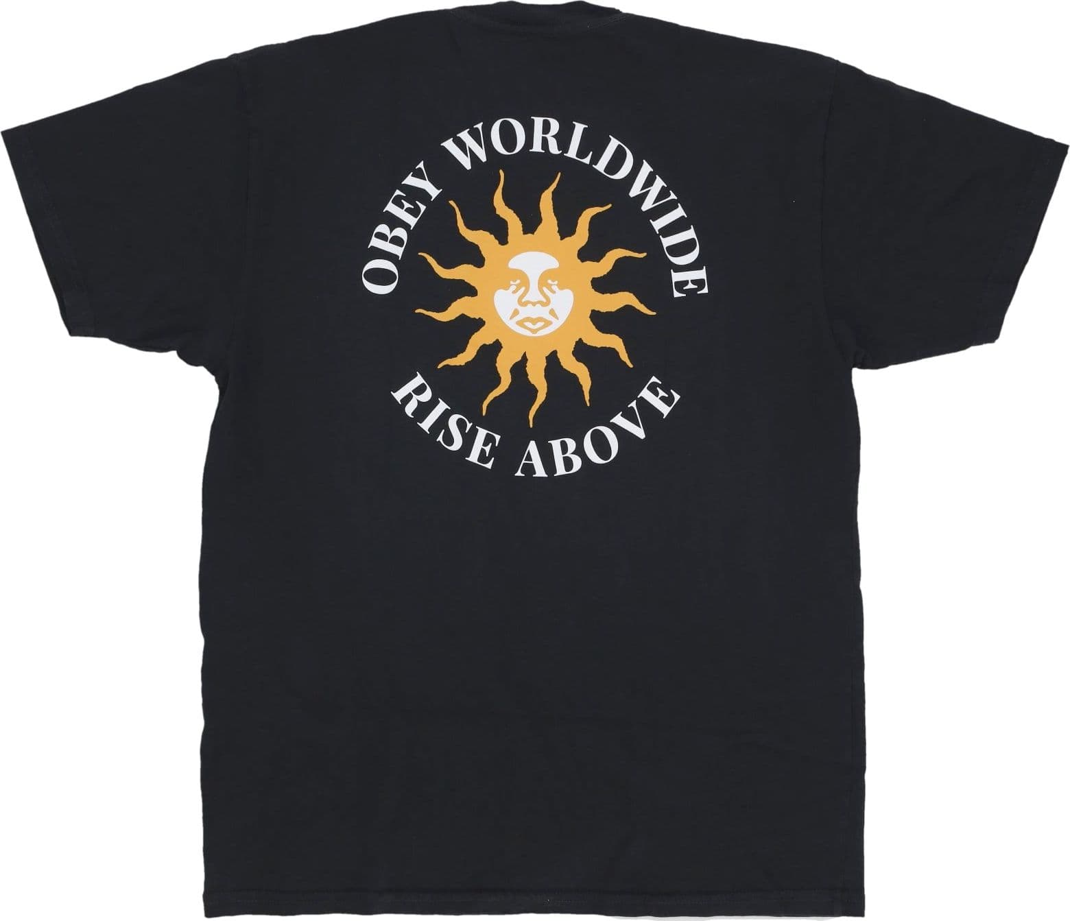 OBEY Maglietta Uomo Rise Pigment Classic Tee Pigment Vintage Black da uomo in T-shirt Drestige - Casamassima, commercioVirtuoso.it