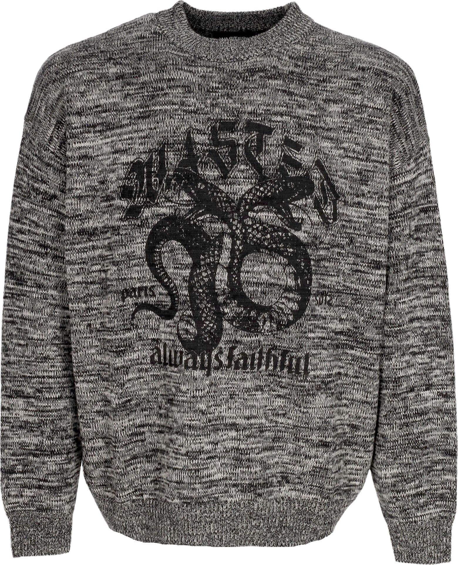 WASTED PARIS Maglione Uomo Lethal Sweater Black/charcoal da uomo in Maglioni Drestige - Casamassima, commercioVirtuoso.it