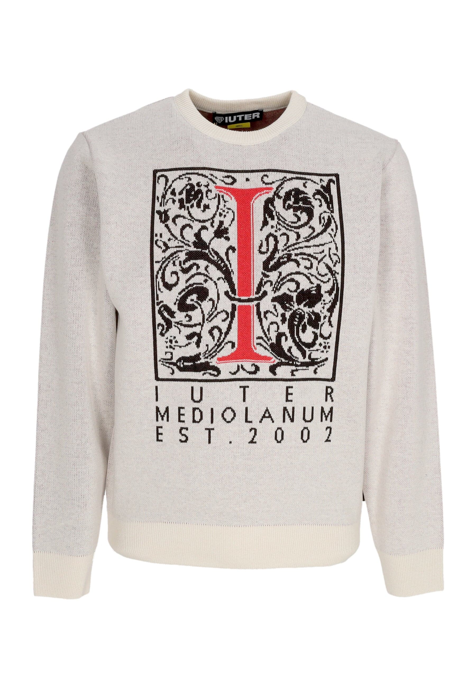 IUTER Maglione Uomo Mediolanum Jumper Dusty White da uomo in Felpe senza cappuccio Drestige - Casamassima, commercioVirtuoso.it