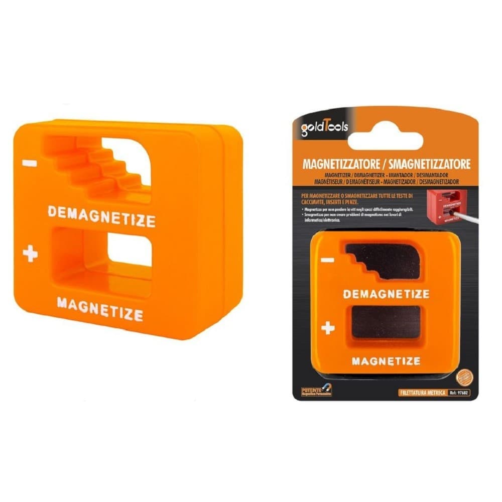 Magnetizzatore/smagnetizzatore Per Cacciaviti Giraviti Pinze Punte Inserti 97682 Fai da te/Utensili elettrici e a mano/Utensili a mano/Cacciaviti/Cacciaviti a stella Trade Shop italia - Napoli, Commerciovirtuoso.it