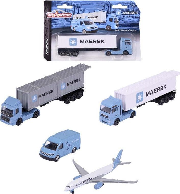 Majorette-modello-Serie-Maersk-Logistic-Veicoli-assortito-Simba