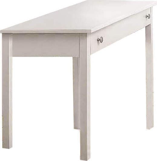 MALCOLM - scrittoio in legno massello 114x51x80 Bianco Milani Home