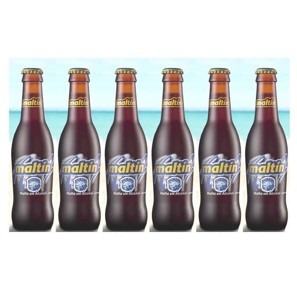 MALTIN POLAR BEBIDA DE MALTA BOTTLE 250ML X 6PZ PAESE DI ORIGINE VENEZUELAN in Rum Agbon - Martinsicuro, commercioVirtuoso.it