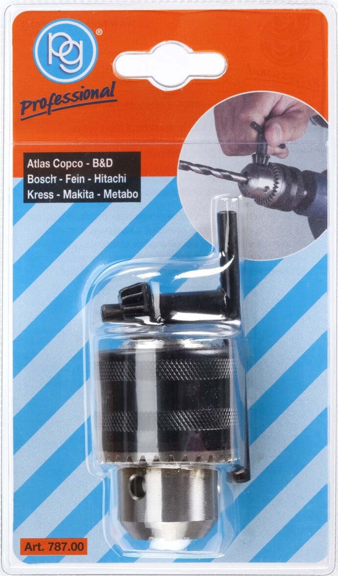 Mandrino a Cremagliera 3/8 Con Chiave Attacco Femmina Poggi Fai da te/Utensili elettrici e a mano/Accessori per utensili elettrici/Accessori per torni/Mandrini Ferus - Montoro, Commerciovirtuoso.it