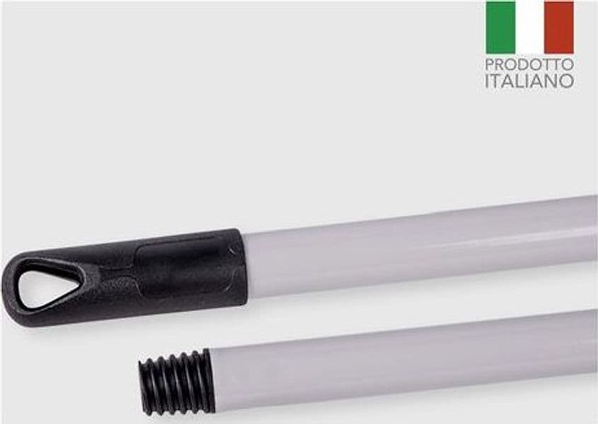 Manico-scopa-La-Briantina-MAN00716A-BRILLÀ-Plastificato-Grigio