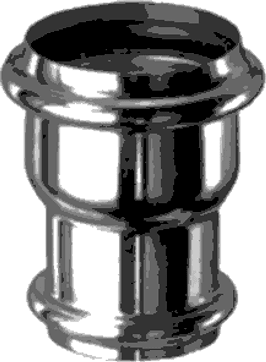 Manicotto con doppia guarnizione, diametro 32x32 in Trappole BagnoClic.it - Pregnana Milanese, commercioVirtuoso.it
