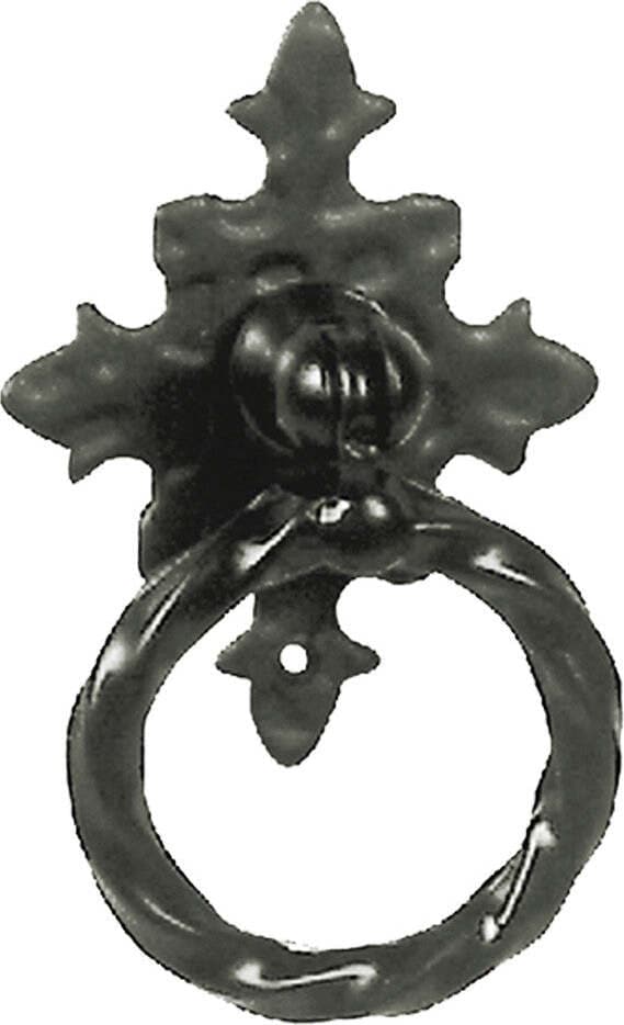 MANIGLIA-AD-ANELLO-CON-PIASTRA-mm-35-Enrico-Casiraghi