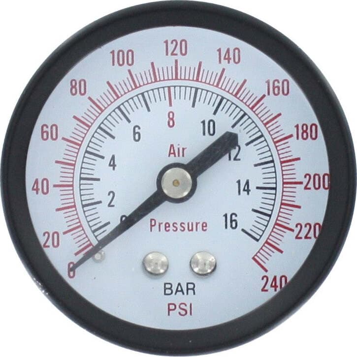 Manometro Ferrua Per Compressore Coassiale Lubrificato 50 Mm 1/4 Commercio Industria e Scienza/Test e misurazione/Qualità dell'aria e del flusso d'aria/Manometri Ferus - Montoro, Commerciovirtuoso.it