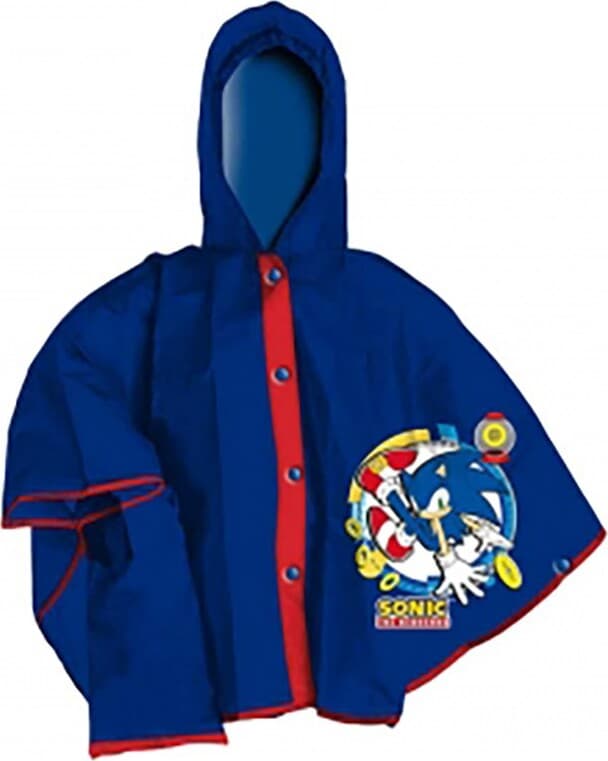 Mantellina Sonic 4-5 anni 6-7 anni 8-9 anni Moda/Bambini e ragazzi/Abbigliamento/Giacche e cappotti/Giacche impermeabili Store Kitty Fashion - Roma, Commerciovirtuoso.it