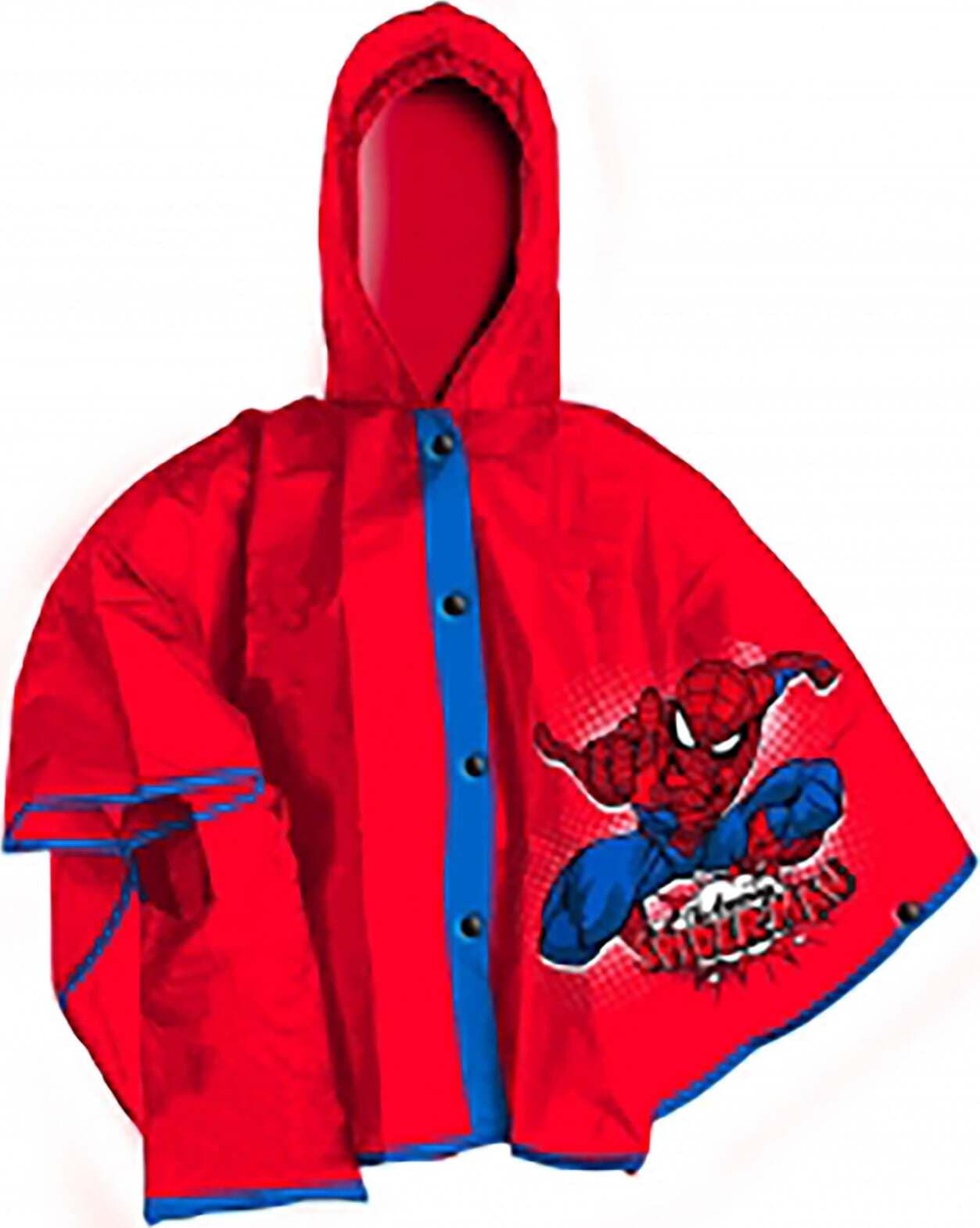 Mantellina SPIDERMAN 3-4 Anni 5-6 Anni 7-8 Anni colore rosso Moda/Bambini e ragazzi/Abbigliamento/Giacche e cappotti/Giacche impermeabili Store Kitty Fashion - Roma, Commerciovirtuoso.it