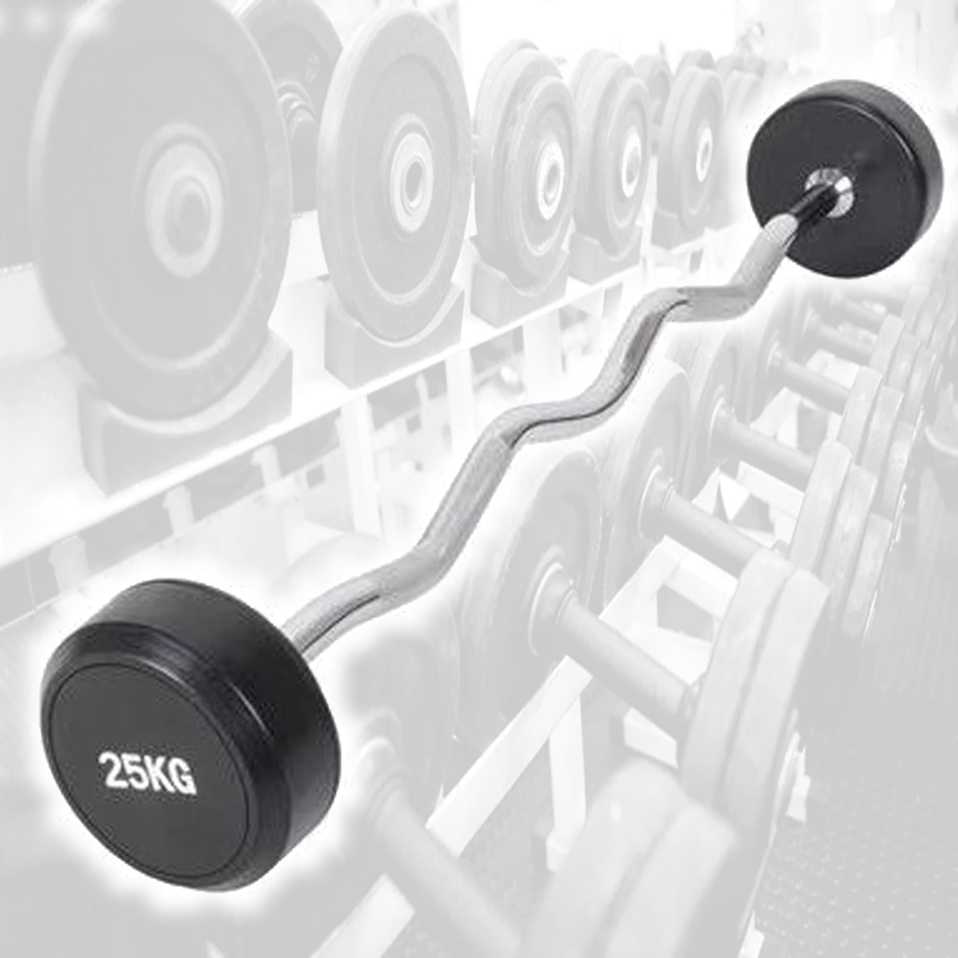 Manubri Bilanciere Curl Curvo Ondulato Precaricato Da 50 Kg 25+25 Kg Bodysolid Pesi Palestra Trade Shop italia - Napoli, Commerciovirtuoso.it