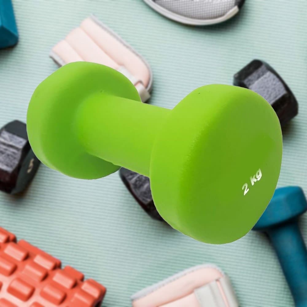 Manubrio Singolo 2 Kg In Vinile Allenamento Esercizi Casa Palestra Workout Fit Sport e tempo libero/Fitness e palestra/Potenziamento muscolare/Pesi e accessori/Manubri Trade Shop italia - Napoli, Commerciovirtuoso.it