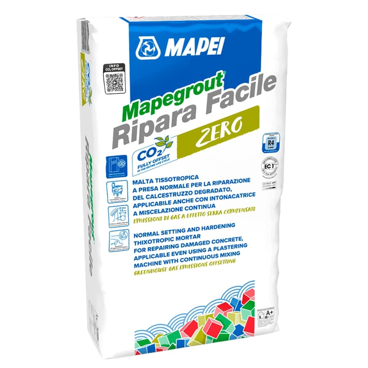 MAPEGROUT-RIPARA-FACILE-ZERO-KG.25-Malta-Tissotropica-A-Presa-Normale-Per-La-Riparazione-Del-Calcestruzzo-Degradato