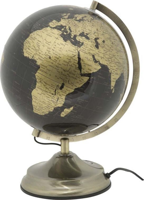 Mappamondo Bronze C/Luce Cm 25X38 Cancelleria e prodotti per ufficio/Scuola e materiale didattico/Materiale scolastico/Mappamondi Led Mall Home - Napoli, Commerciovirtuoso.it