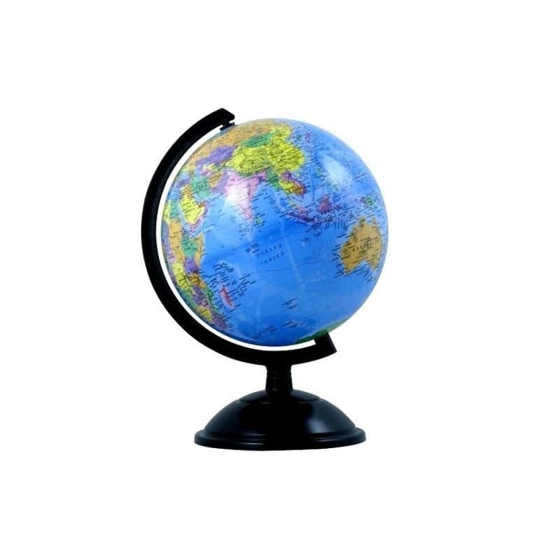 MAPPAMONDO POLITICO GIREVOLE DIAMETRO 14 CM DA TAVOLO GLOBO GIOCO TERRA CASA Cancelleria e prodotti per ufficio/Scuola e materiale didattico/Materiale didattico/Geografia/Mappamondi Trade Shop italia - Napoli, Commerciovirtuoso.it