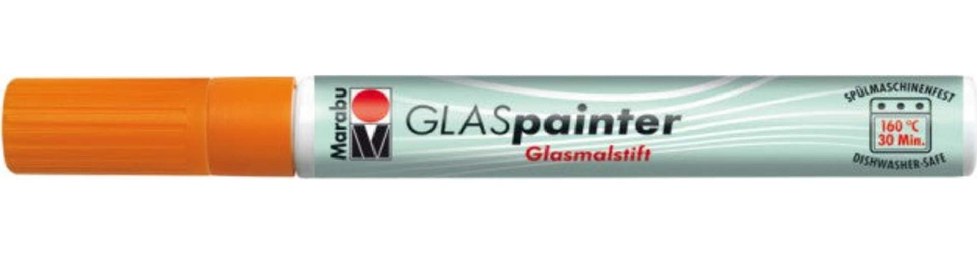 MARABU---PENNARELLO-PER-VETRO-PUNTA-1-2MM-MANDARINO-225**