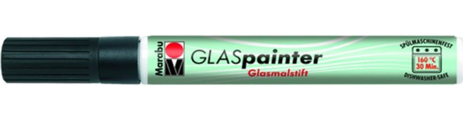 MARABU---PENNARELLO-PUNTA-1-2MM-PER-VETRO-E-PORCELLANA-20ML---COLORE-NERO-073-*