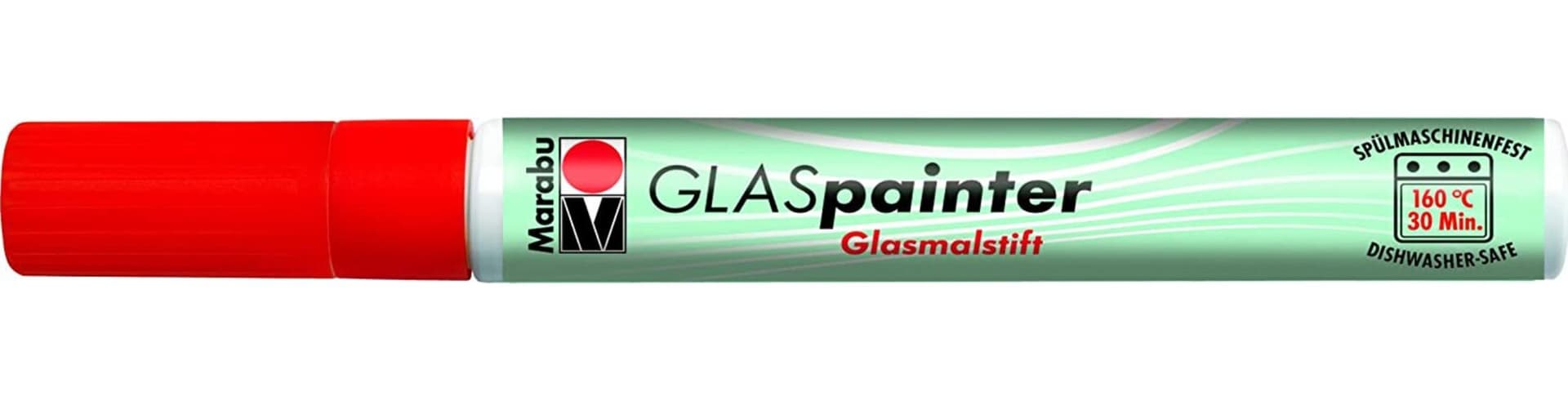 MARABU---PENNARELLO-PUNTA-1-2MM-PER-VETRO-E-PORCELLANA-20ML---COLORE-ROSSO-CILIEGIA-125-*