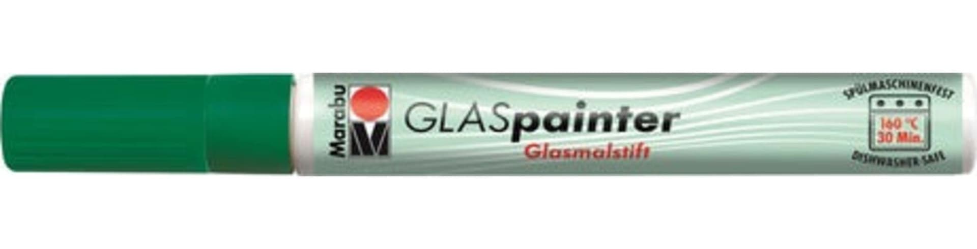 MARABU---PENNARELLO-PUNTA-3-4MM-PER-VETRO-E-PORCELLANA-20ML---COLORE-VERDE-SCURO-068