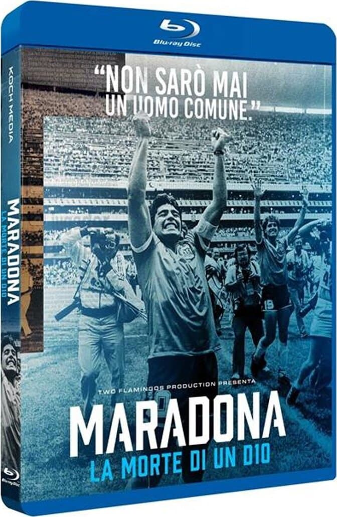 Maradona. La Morte di un Dio "Non Sarò Mai un Uomo Comune" - Blu-ray Disc in Vino rosso 85cento.it - Potenza, commercioVirtuoso.it