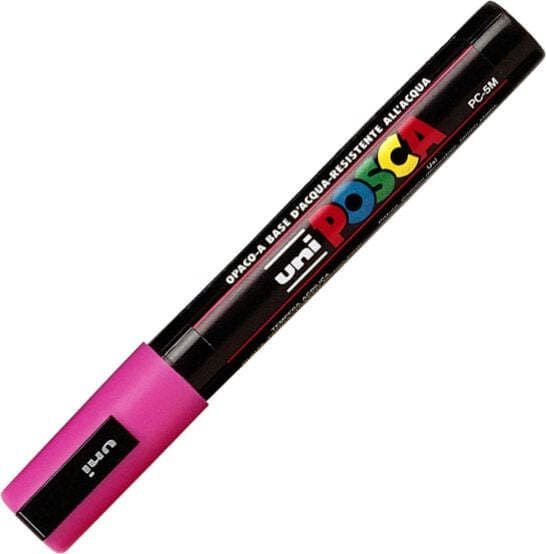 Marcatore a base d'acqua Uni Posca PC5M - punta tonda media da 1 8mm a 2 5mm - rosa - Uni Mitsubishi Cancelleria e prodotti per ufficio/Penne matite scrittura e correzione/Marcatori ed evidenziatori/Pennarelli indelebili e marcatori Eurocartuccia - Pavullo, Commerciovirtuoso.it