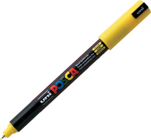 Marcatore a base d'acqua Uni Posca Pen PC1M - punta extra fine 0 7mm - giallo - Uni Mitsubishi Cancelleria e prodotti per ufficio/Penne matite scrittura e correzione/Marcatori ed evidenziatori/Pennarelli indelebili e marcatori Eurocartuccia - Pavullo, Commerciovirtuoso.it