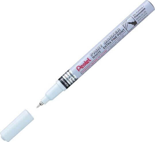 Marcatore Paint Marker Linea Amiko - punta extra fine 0 60mm - bianco - Pentel Cancelleria e prodotti per ufficio/Penne matite scrittura e correzione/Marcatori ed evidenziatori/Pennarelli indelebili e marcatori Eurocartuccia - Pavullo, Commerciovirtuoso.it
