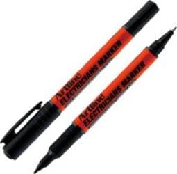 Marcatore permanente - per elettricisti - a doppia punta 0 4-1 0 mm - nero - Artline Cancelleria e prodotti per ufficio/Penne matite scrittura e correzione/Marcatori ed evidenziatori/Pennarelli indelebili e marcatori Eurocartuccia - Pavullo, Commerciovirtuoso.it