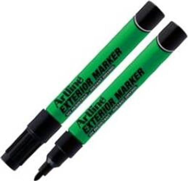 Marcatore permanente - per esterni - punta tonda 1 5 mm - nero - Artline Cancelleria e prodotti per ufficio/Penne matite scrittura e correzione/Marcatori ed evidenziatori/Pennarelli indelebili e marcatori Eurocartuccia - Pavullo, Commerciovirtuoso.it