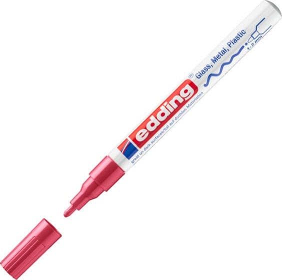 Marcatore permanente a vernice 751 - punta 1 - 2 mm - rosso - Edding Cancelleria e prodotti per ufficio/Penne matite scrittura e correzione/Marcatori ed evidenziatori/Pennarelli indelebili e marcatori Eurocartuccia - Pavullo, Commerciovirtuoso.it