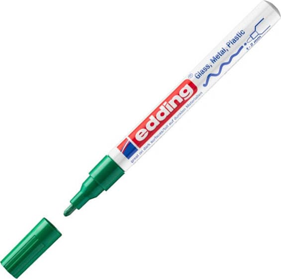 Marcatore permanente a vernice 751 - punta 1 - 2 mm - verde - Edding Cancelleria e prodotti per ufficio/Penne matite scrittura e correzione/Marcatori ed evidenziatori/Pennarelli indelebili e marcatori Eurocartuccia - Pavullo, Commerciovirtuoso.it