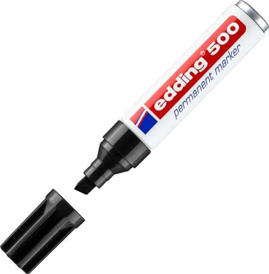Marcatore permanente Edding 500 - punta da 2 00-7 00mm - nero - Edding Cancelleria e prodotti per ufficio/Penne matite scrittura e correzione/Marcatori ed evidenziatori/Pennarelli indelebili e marcatori Eurocartuccia - Pavullo, Commerciovirtuoso.it