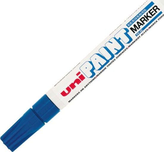 Marcatore Uni Paint PX20 - punta 2 8mm - blu - Uni Mitsubishi Cancelleria e prodotti per ufficio/Penne matite scrittura e correzione/Marcatori ed evidenziatori/Pennarelli indelebili e marcatori Eurocartuccia - Pavullo, Commerciovirtuoso.it
