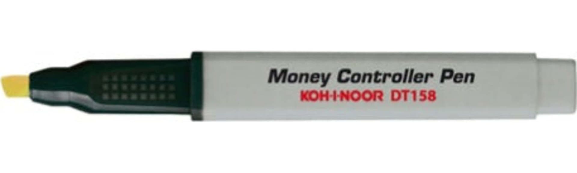 Marcatore verifica banconote Money Controller Pen - Koh.I.Noor Cancelleria e prodotti per ufficio/Archivio ufficio e accessori per scrivania/Casseforti portamonete e contabanconote/Contabanconote Eurocartuccia - Pavullo, Commerciovirtuoso.it