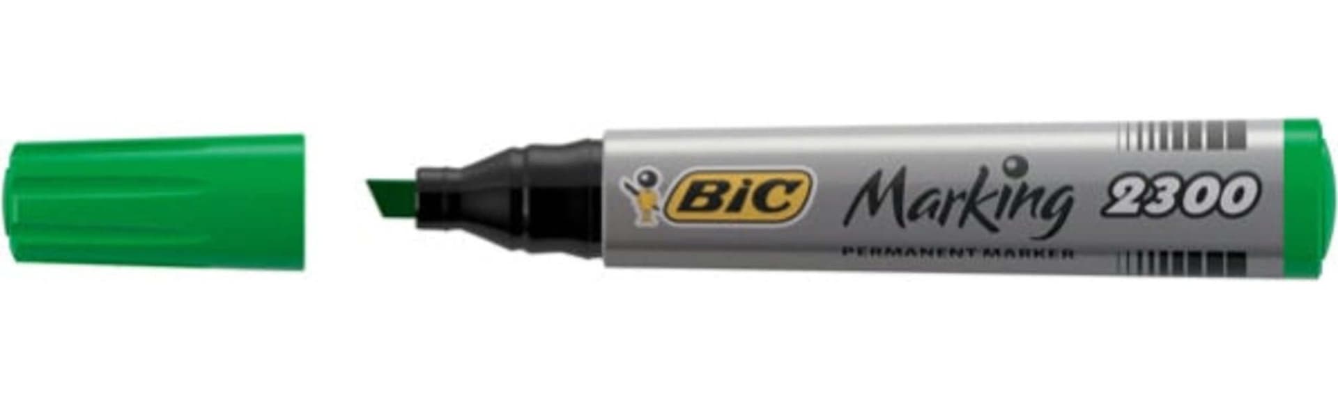 Marcatori permanente Marking a base d'alcool - punta scalpello da 3 70mm a 5 50mm - verde - Bic - conf. 12 pezzi Cancelleria e prodotti per ufficio/Penne matite scrittura e correzione/Marcatori ed evidenziatori/Pennarelli indelebili e marcatori Eurocartuccia - Pavullo, Commerciovirtuoso.it
