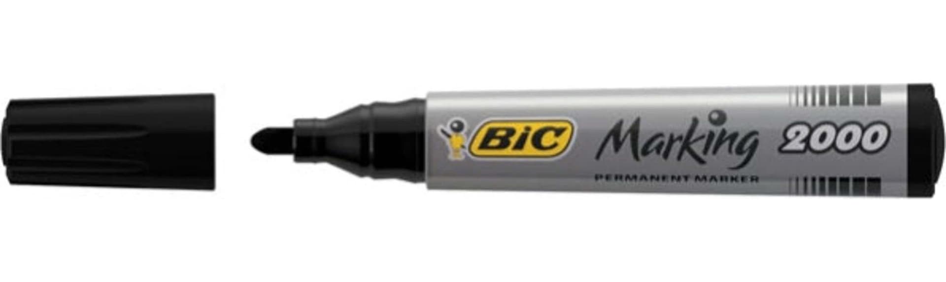 Marcatori permanente Marking a base d'alcool - punta tonda 1 70mm - nero - Bic - conf. 12 pezzi Cancelleria e prodotti per ufficio/Penne matite scrittura e correzione/Marcatori ed evidenziatori/Pennarelli indelebili e marcatori Eurocartuccia - Pavullo, Commerciovirtuoso.it