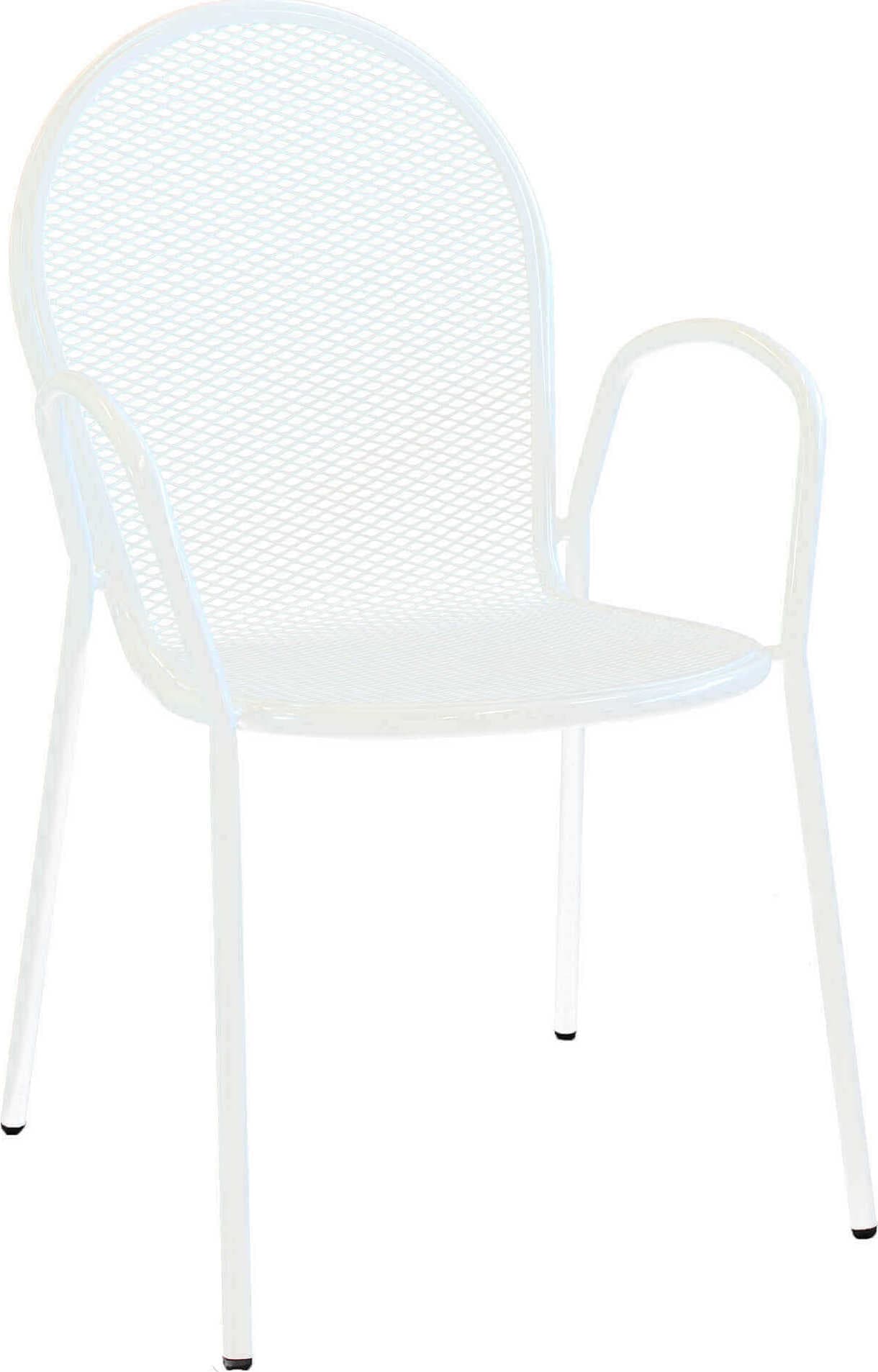 MARIS---poltrona-da-giardino-impilabile-in-ferro-Bianco-Milani-Home