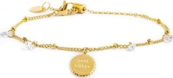 Marlù---BRACCIALE-CATENA-CON-CRISTALLI-E-SFERE-PENDENTE-INFINITO-CRISTALLI-BIANCHI-PVD-ORO