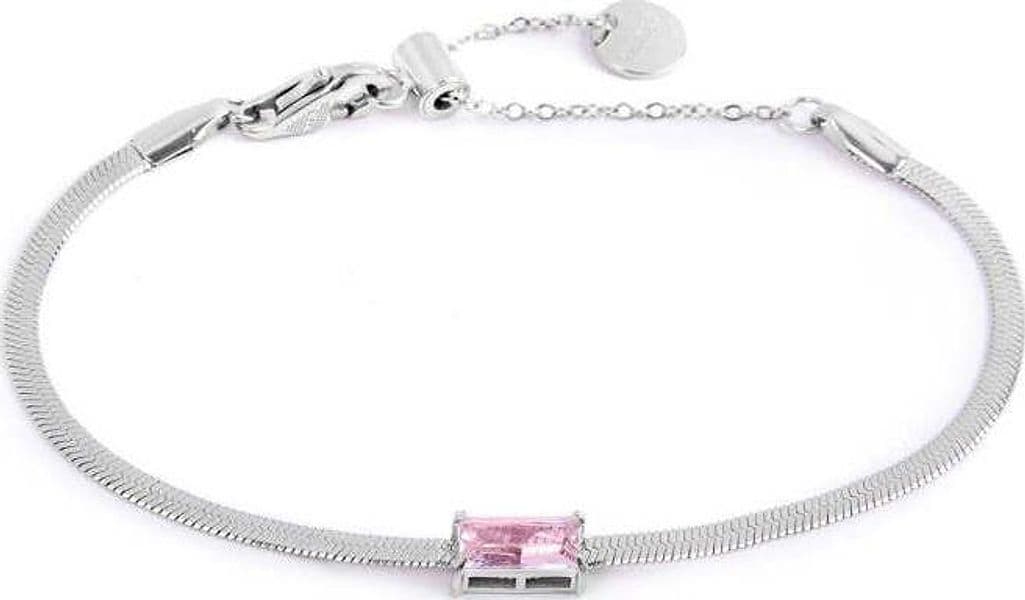 Marlù---Bracciale-catena-snake-con-zircone-baguette