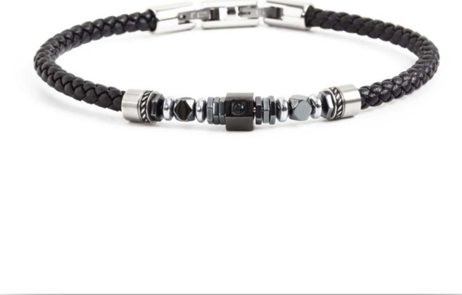 Marlù---BRACCIALE-ECOPELLE-NERA