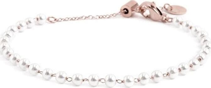 Marlù---BRACCIALE-PERLE-3.30MM-CATENA-PVD-ROSE'
