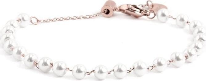 Marlù---BRACCIALE-PERLE-4.30MM-CATENA-PVD-ROSE'